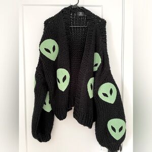 Dressed in Lala Alien Cardigan